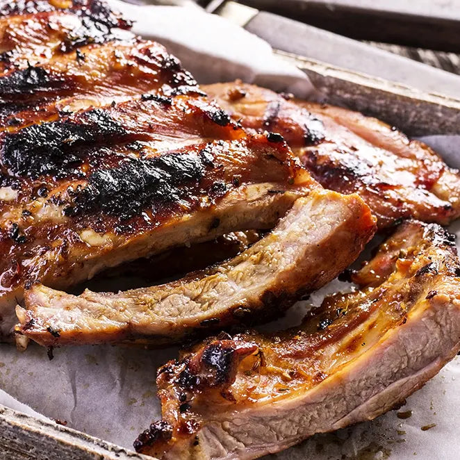 Ribs Gebraten