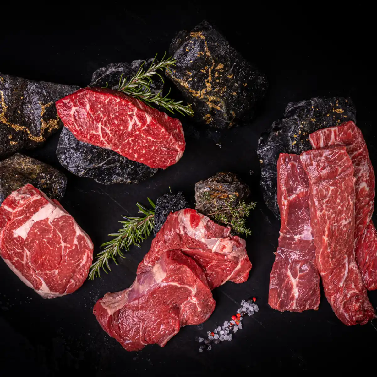 Grillpaket für 4 Personen vom Burgstädter Angus