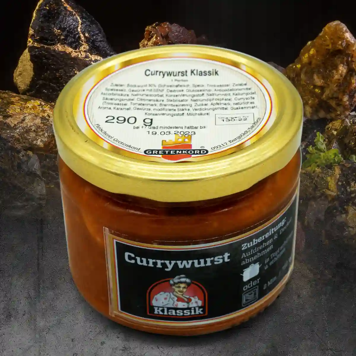 Currywurst Klassik im Glas