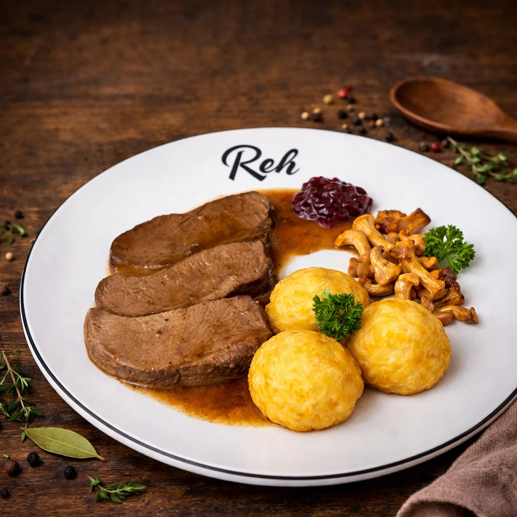 Rehbraten im Glas